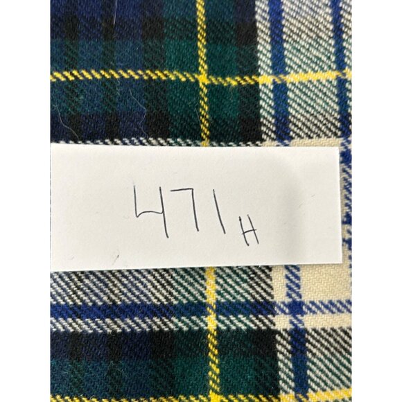 Vintage Talbots Tartan Wool Kilt Wrap Skirt Buckle Fastenings Pleated - Picture 7 of 7